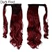 Anniston Hairpiece Women’s Beauty Long Wavy Ponytail Wigs Clip in Pony Tail Hair Piece Extension Hair Scrunchies Updo Hair Bun Hair Accessories for Women – Blackthumb 3