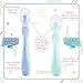 Baby Feeding Set – Baby Weaning Feeding Kit for 6+ Months Infants – Squeeze Bottle Dispenser and 2 Training Spoons Included – Food Grade Silicone Toxin Free – Original Baby Shower Gift