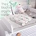 Premium Quality Baby Swaddle Blankets 100% Organic Muslin Cotton for baby boy and girl , 3 Pack. Let Baby Feel Embraced And Protected with Loli's ultra soft covering cloth + Bonus Gift