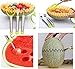 5 Pack Watermelon Windmill Cutter Slicer Kit,Stainless Steel Fruit Melon Baller, Fruit Slicer Carving Knife,Dig Fruit Pulp Scoop Separator and Corer Cutter Knife Tongs