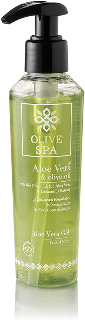 Olive Spa Aloe Vera Gel 150ml | Moisturising Green Tea, Calendula, Chamomile