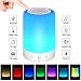 Bluetooth Speakers,POECES Hi-Fi Portable Wireless Stereo Speaker with Touch Control 6 Color LED Themes,Best Gift for Women and Children (Upgraded Version) primary