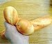 R.FLOWER Fake Bread Long Loaf of Bread French Baguettes Keyboard Hand Pillow Stress Relief Toy Gift 11.3