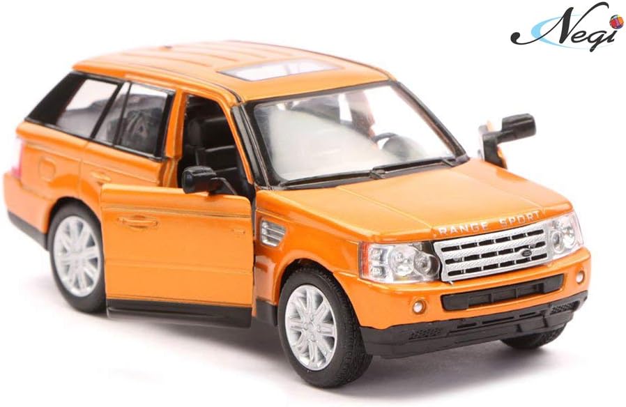Negi Kinsmart Car 1:38 Range Rover Sport Car Open Door Car Metal Car Die-Cast Car Pull Back Car (Any One & Colour May Vary) (Range Rover Sport)