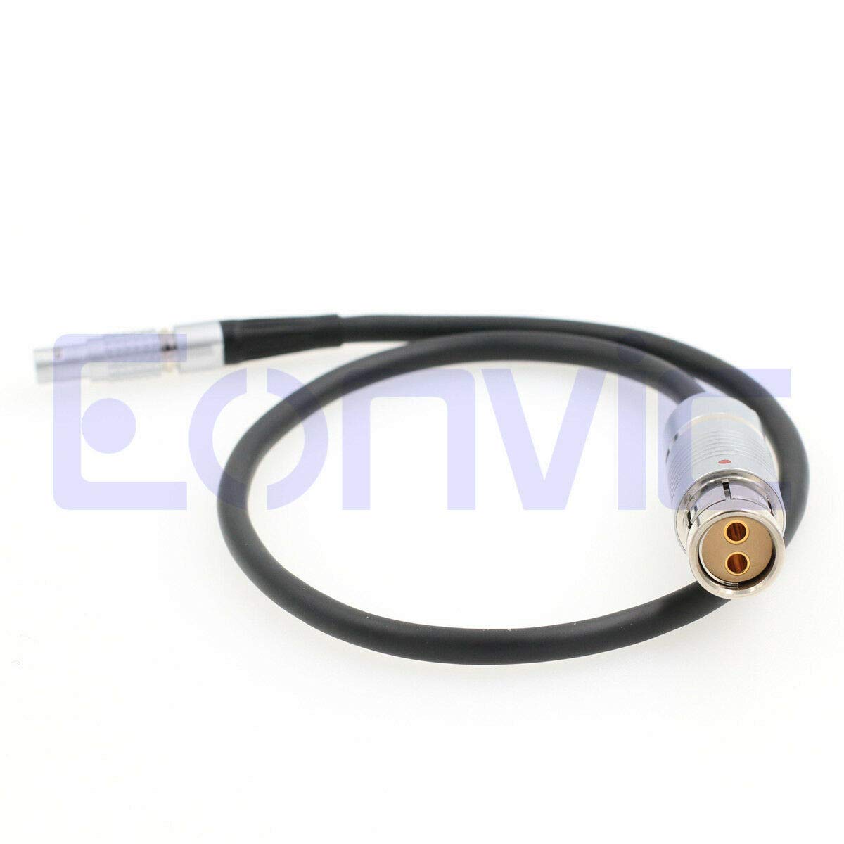 SZRMCC Steadicam Zephyr 0B 3 Pin Male to Fischer 2 Pin Female Power Cable for ARRI Alexa XT SXT Cameras