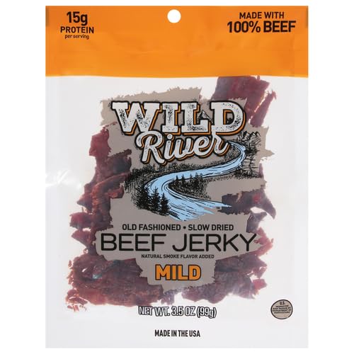 JACK LINKS WILD RIVER MILD BEEF JERKY 3.5 OZ. BAGGED – CASE OF: 8;8