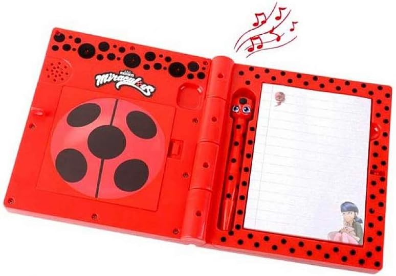 Bandai - Miraculous Ladybug - Interactive Diary - French Speak - Role Play - 82958