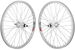 WHEELMASTER Wheel Set 20 x 1.75 Wheel Master Silver, 36H, BMX 3/8 FW Hub, 14g UCP Spokes