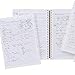 Lihit Lab N1640-1 Open Ring Notebook, Twist Notebook, A5, 24 Holes, 100 Leaf, Milky White
