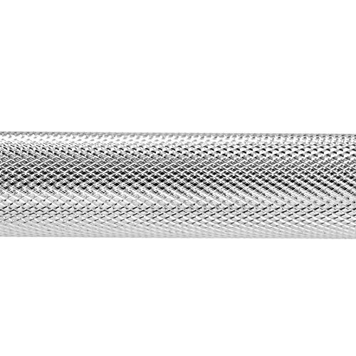 Sunny-Health-Fitness-60-in-Threaded-Chrome-Barbell-Bar-1-in-Barbell-Diameter-with-Ring-Collars-STBB-60