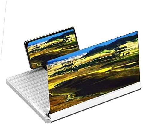 ASDDD Phone Screen Expanders & Magnifiers Cell Phone Projector Amplifier Phone Bracket Screen Video Magnifier View Enlarge Video Movie Game for All Mobile Phone Protecting Eyes (Color : White)