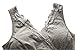 ZUMIY Lace Cotton Nursing Bra, Women's Maternity Breastfeeding Tank Top Gray