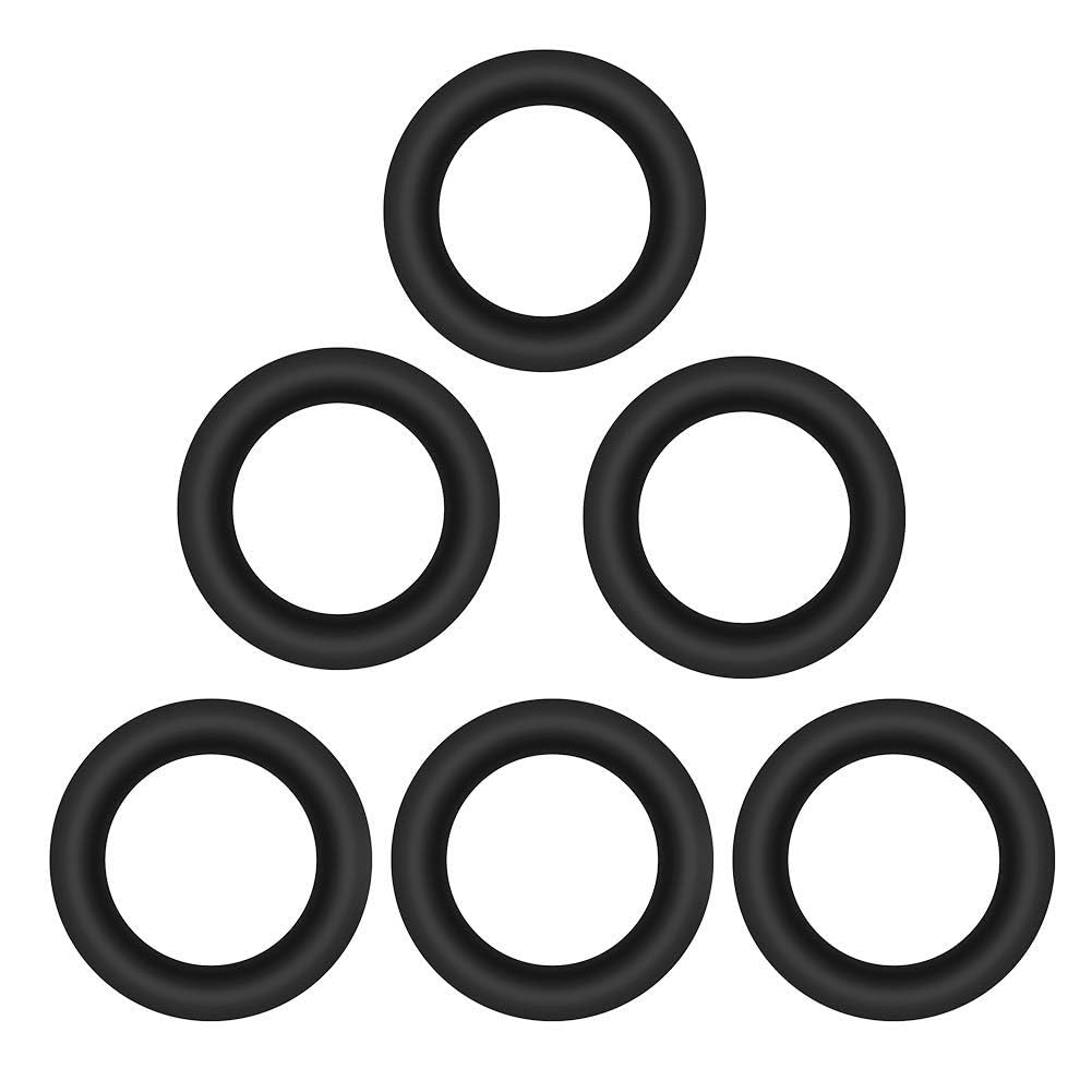 100 Pcs Rubber Bite Alarm Washer, Fishing Connect Ring High Elasticity Accessory Tackle for Bite Alarm Rod Connector