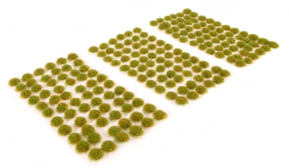 Warpainter scenics 2mm Rough Grass Static Tufts x 198 Self Adhesive