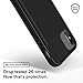 Caseology Vault for iPhone Xs Case (2018) / iPhone X Case (2017) - Rugged Matte Finish - Black