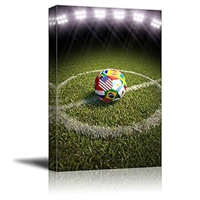 World Cup Soccer Ball Wall Decor