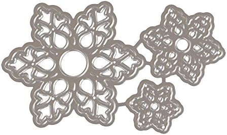 Saitingdianzi Christmas Card Making DIY Scrapbooking Album New Flower Heart Metal Cutting Dies Stencils (I,One Size)