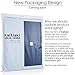 Kaitiaki Folio Cover Compatible with Rocketbook Fusion, Panda, Everlast, Waterproof Fabric, Multi Organizer with Pen Loop, Zipper Pocket, Business Card Holder, fits A4 Size Notebook, Blue