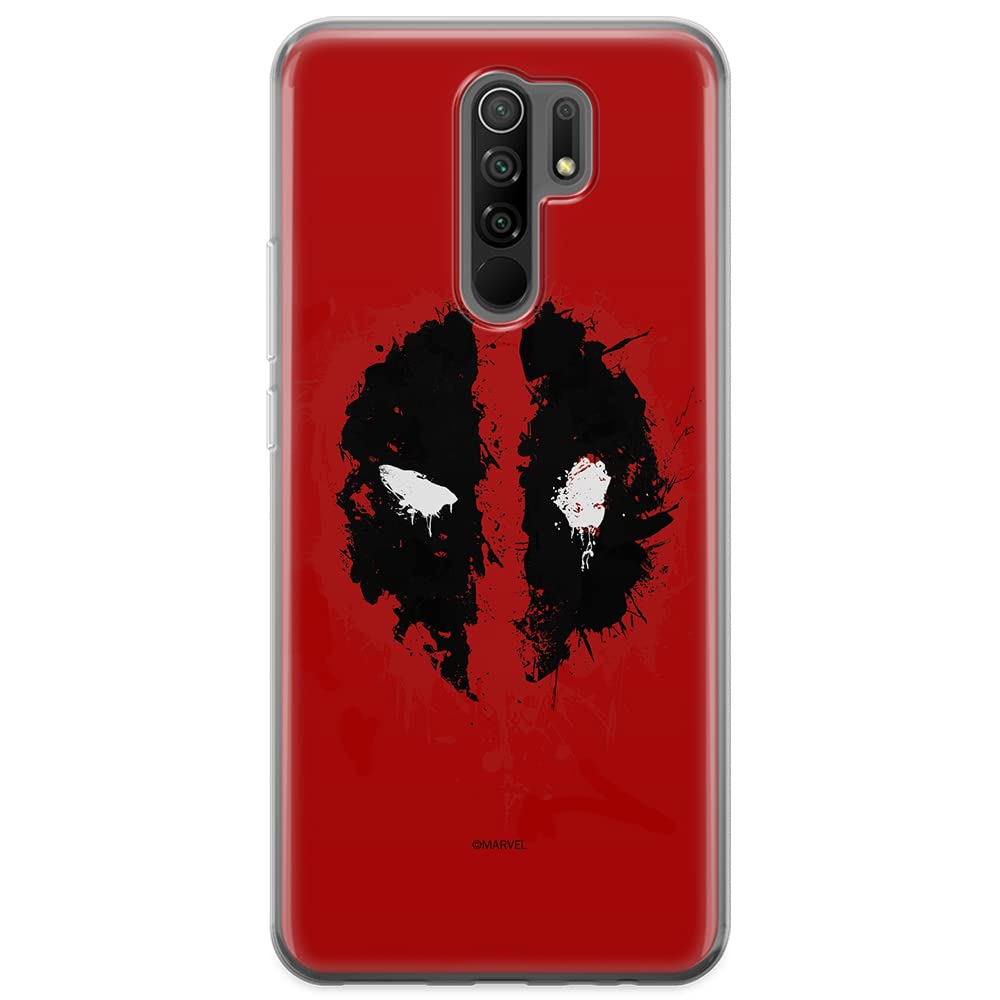 ERT GROUP mobile phone case for Xiaomi REDMI 9 original and officially Licensed Marvel pattern Deadpool 012 optimally adapted to the shape of the mobile phone, case made of TPU