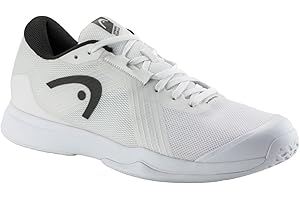 HEAD Sprint Team 4.0 Men's Indoor Court Shoe (White/Black)