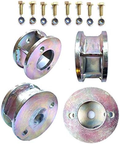 SASVehicleSolutions 75mm/3" inch LIFT BLOCK SPACER KIT For LAND ROVER DEFENDER 90 110 DISCOVERY 1