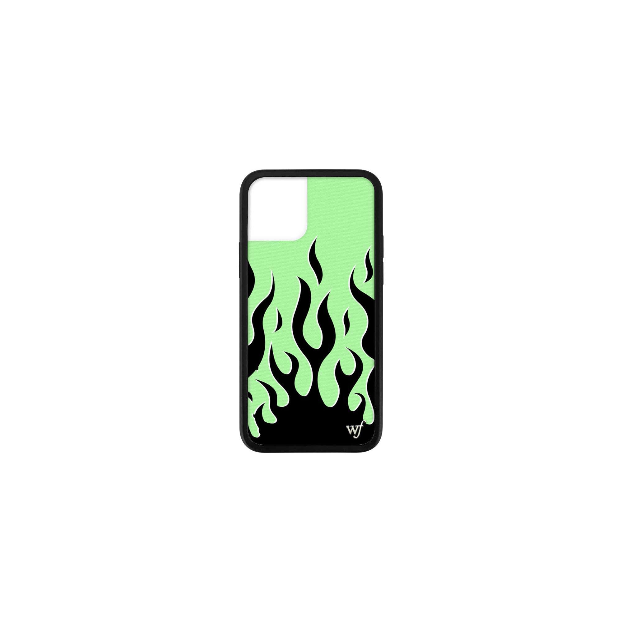 Wildflower Limited Edition Cases Compatible with iPhone 12 and 12 Pro (Neon Flames)