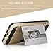 Galaxy S7 Case, TILL(TM) Wallet Case [Card Pocket] Shockproof Dual Protective Shell Rubber Bumper with Card Holder Slot Kickstand Case Cover for Samsung Galaxy S7 S VII G930 GS7 All Carrier [Gold]