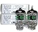 Riverstone Audio - Matched Pair (2 Tubes) 9-Pin GE NOS/NIB JAN 5670W Fully-Tested Vacuum Tubes 6N3, 6N3P, 2C51 5670 396A Tube Upgrade/Replacement - 5670W Platinum Grade Pair