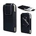 iPhone 8 Belt Clip Case, iPhone 7 Holster, Covboa Premium Leather Pouch Carrying Case with Belt Clip Case Cover for Apple iPhone 8, iPhone 7 (Fits with a Thin Case)
