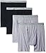 Fruit of the Loom Men's Boxer Briefs (Pack of 4), Black/Gray, XX-Large, Colors May Vary