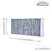 POTAUTO MAP 2004C (CF10553) Activated Carbon Car Cabin Air Filter Replacement for NISSAN FRONTIER NV1500 NV2500 NV3500 PATHFINDER XTERRA, SUZUKI EQUATOR