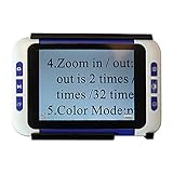 Eyoyo 3.5 inch Handheld Portable Video Digital Magnifier Electronic Reading Aid with Multiple Color Modes