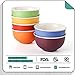 LIFVER Cereal Bowls, 24 Oz Soup Bowls, Ceramic Bowls, Ceramic Bowls for Soup Cereal Dessert, 5.75 Inches, Multicolour, Microwave and Dishwasher Safe, Set of 6