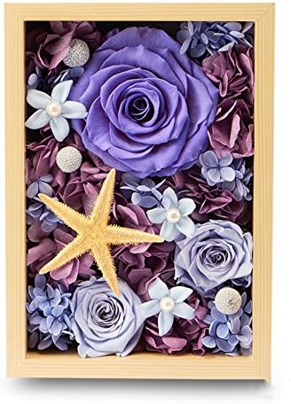 Imported Live Roses In Glass Mask Transparent Gift Box/Flowers Flower Box/ Minimalist Lovers Bracelet-T