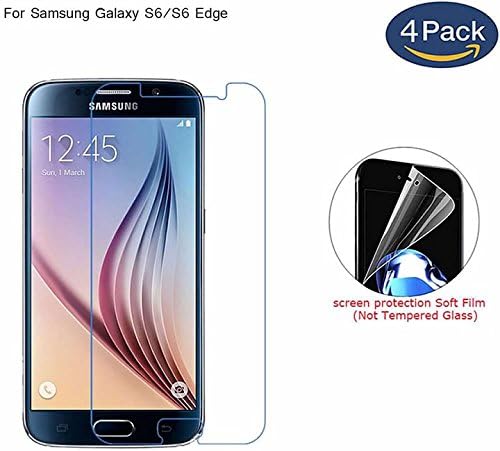 superior ZRL® 4pcs HD Clear/Matte/Nano Explosion - Proof soft Film/Blu-ray Explosion-proof soft film Screen Protector for samsung S6/edge(Not Tempered Glass)