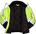 Pyramex Safety RJ3210L RJ32 Series Jackets Hi-Vis Lime Bomber Jacket with Quilted Lining - Size Large