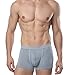 TEERFU 6-Pack Mens Underwear Boxer Briefs Sexy Soft Stretch Trunks Short US Size (M, 6Pack-in 3Colors)