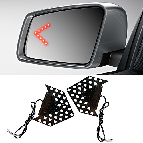 Side Mirror Turn Signal Glass Repeater Moving LED Light For VAUXHALL - VXR8 Meriva Corsa Antara