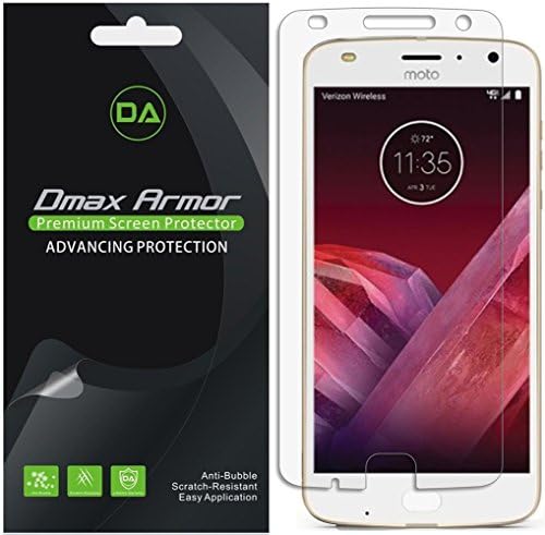 [6-Pack] Dmax Armor for Motorola Moto Z2 Play Anti-Glare & Anti-Fingerprint (Matte) Screen Protector