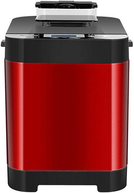 Bread Machine, 18-in-1 Programmable Bread Maker with Fruit Nut Dispenser, Nonstick Ceramic Pan& Digital Touch Panel, 3 Crust Colors, Reserve& Keep Warm Set