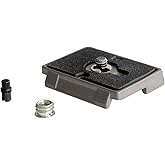 Manfrotto 200PL RC2-System Quick Release Plate with 1/4"-20 Screw and 3/8" Bushing Adapter