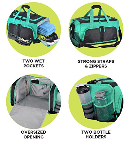 Ultimate Gym Bag: The Crowdsource Designed 20” Duffel by FocusGear