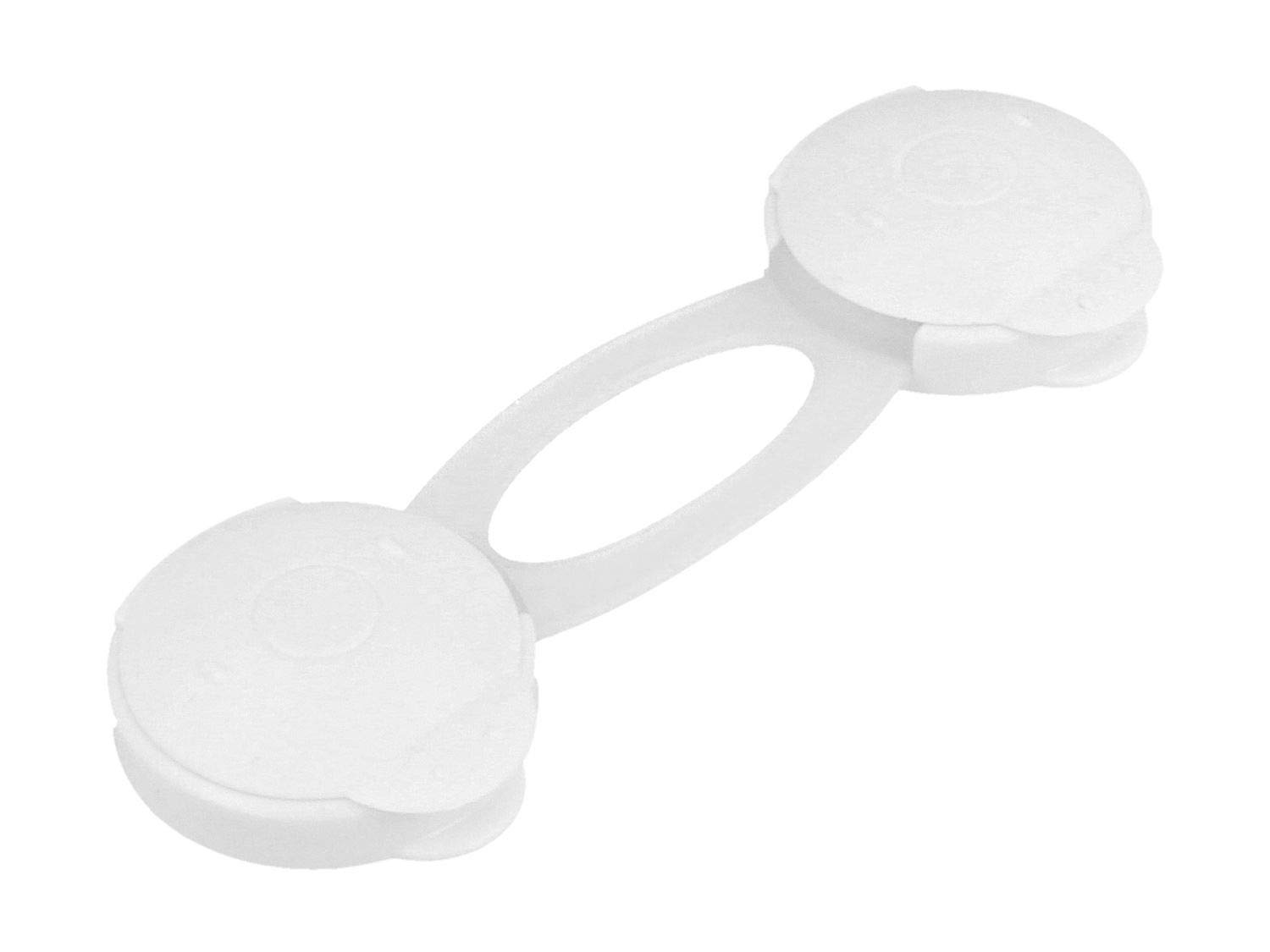 Amig Short Multi-Purpose Security Lock Prevents Door Opening, White, 0