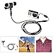 Fantaseal Windproof Stereo Mic Kit for GoPro Microphone w/Stereo Microphone+ Extension Cable+ Noise Reduction Anti-Interference Ferrite Bead Filter GoPro Mic Converter Adapter for GoPro Hero 4 /3+/3