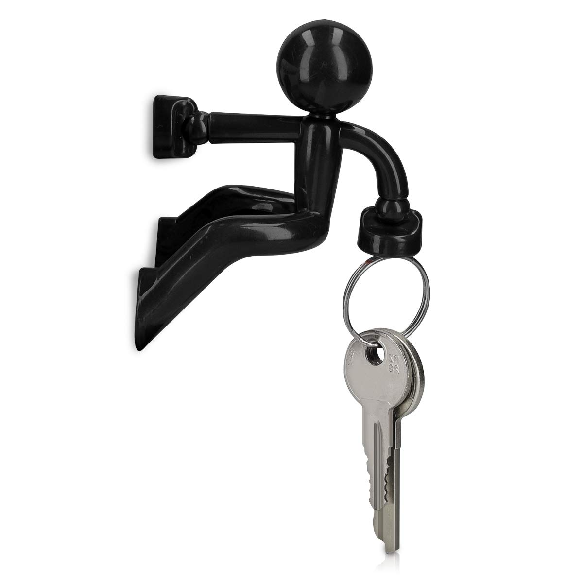 Portachiavi Da Parete In Legno E Metallo – Organizer Multifunzione Con Scritta HOME, Per Ingresso E Corridoio - 2