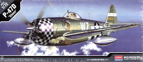 Academy Plastics 1/72 Republic P-47D Thunderbolt Eileen ACY12474