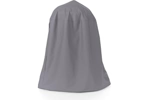Covermates Fountain Cover - Weather Resistant Polyester, Weather Resistant, Elastic Hem, Outdoor Living Covers, 52DIAMETER x 68H, Charcoal