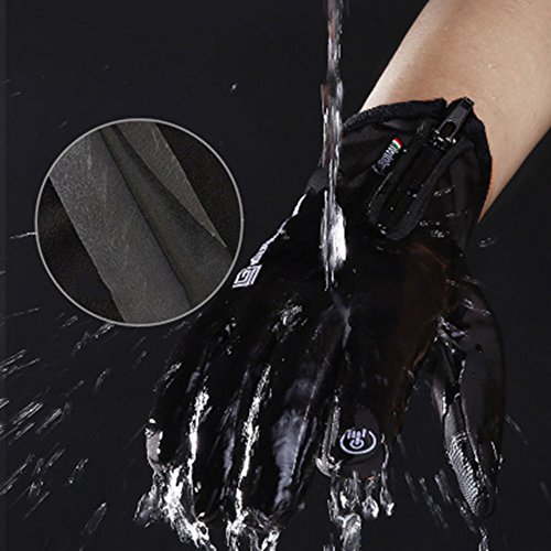 Chige Riding Gloves Military Hard Knuckle Tactical Motorcycle Gloves Motorbike Army Combat Full Finger Gloves(Black, M)