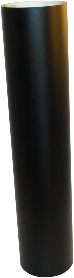 Vinyl Oasis Craft & Hobby Vinyl - Matte w/Removable Adhesive - 12 in. x 20 ft. Roll - Black