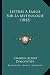 Lettres a Emilie Sur La Mythologie (1842)